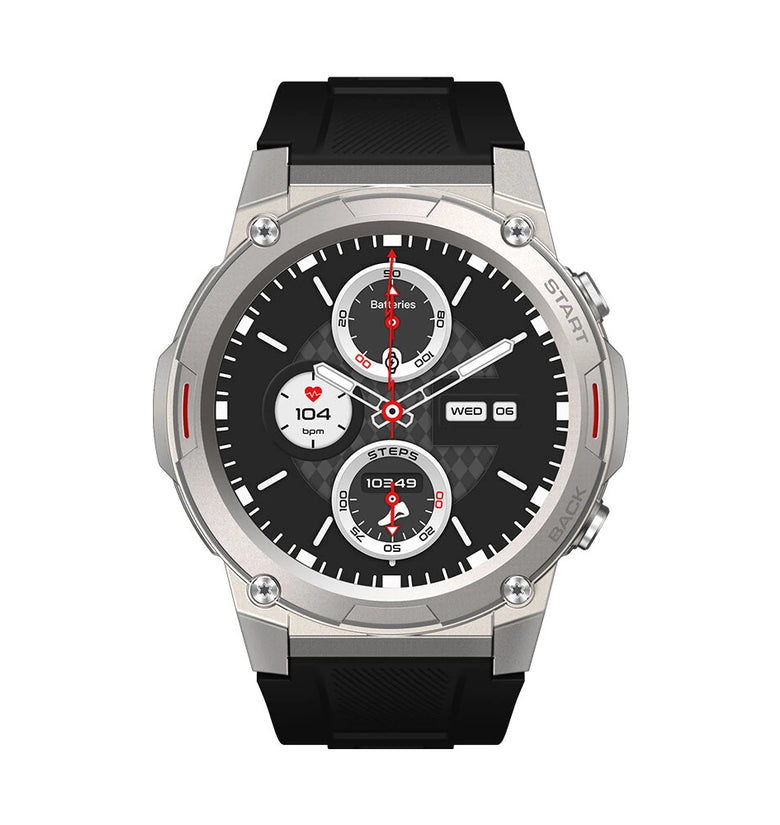 Zeblaze Vibe 7 Pro 1.43 inch AMOLED Display 3ATM&IP69K Waterproof bluetooth Call Heart Rate Blood Oxygen Monitor Sleep Monitoring Breathe Training Women's Health Multi-sport Modes Music Playback Smart Watch