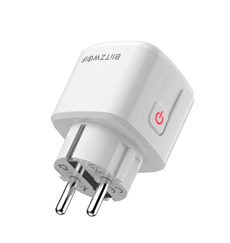 BlitzWolf BW-SHP15 Zigbee 3.0 16A 3680W Smart Plug Wireless Power Socket Outlet EU Plug APP Remote Control / Voice Control / Multiple Timer Modes Compatible With Amazon Alexa / Google Assistant