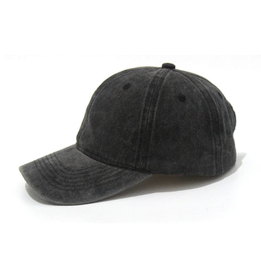 Solid Washed Denim Baseball Cap Vintage Unisex Cotton Sport Hat Outdoor Soft Breathable Versatile Sunshade Caps Women Men