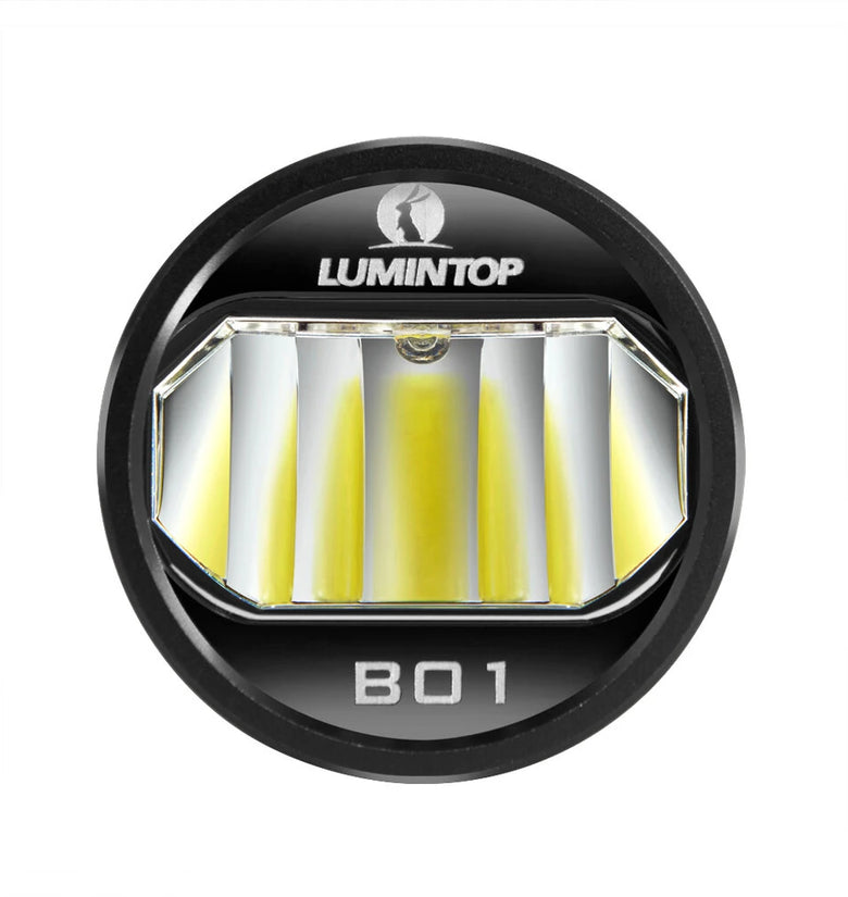 Lumintop B01 2in1 900LM 216m Bike Light LED Flashlight Anti Glare Bicycle Headlight with 21700 Battery USB Rechargeable Outdoor LED Torch Light