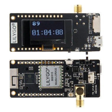 LILYGO Paxcounter/Disaster-Radio LoRa32 V2.1 ESP32 OLED 0.96-inch Bluetooth WiFi Wireless Module SMA Development Board