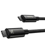 Baseus Tungsten Gold 240W Type-C to Type-C Cable PD3.1 Power Delivery Fast Charging Data Transmission Tinned Copper Core Line 1M/2M/3M Long for Huawei Mate50 for Samsung Galaxy S23 for Oppo Reno9 for Redmi K60