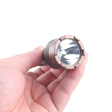 Sand Convoy T8 tan 300-1200LM EDC LED Flashlight AA 14500 Battery Mini Torch with KW CSLNM1.TG LED Lanterna Flash Light Camping Fishing Lantern Portable Lighting