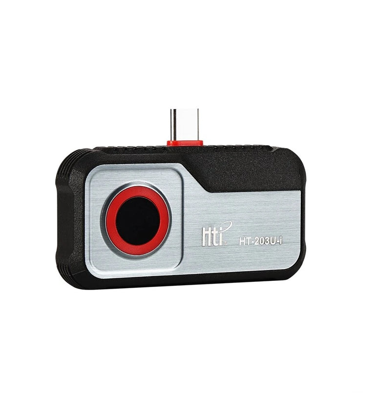Hti HT-203U-I Infrared Thermal Imager 256x192 Resolution -20 to 550 25Hz Frame Rate Android Type-C High Accuracy Handheld Thermal Camera