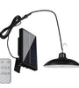 30W LED Split Solar Light Outdoor Waterproof Wall Lamp Sunlight Powered for Garden Street with Remote Control