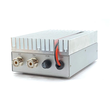 30W Amplifier 400-470MHz Handheld Radio Booster High Power 433MHz Signal Enhancer 13.8V Input High Low Power Settings Semi Duplex Operation