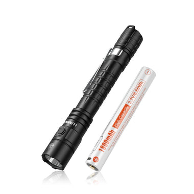Lumintop P2A Tactical Penlight Dual-Mode 1200 Lumen EDC Flashlight 330 Meters USB TYPE C 14100/ 2* AA Battery Flashlight Portable EDC Flashlight