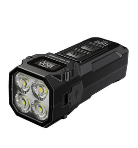 NITECORE TUP2 1200Lumens USB Rechargeable LED Keychain Flashlight With LCD Screen Built-in Li-ion Battery Mini EDC Pocket Light Mini Torch