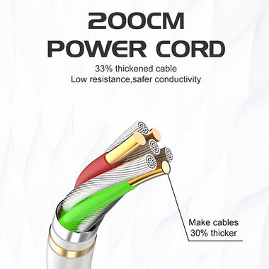 LDNIO SE4432 2500W Power Strip with 4 Outlets+4 USB-A Extension Socket EU Plug 10A for Phone Tablet Home Appliances