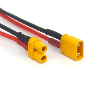 AMASS XT30U XT60H XT90H Drone Connectors with Gold-Plated Copper Contact and Soft Silicon Cable for Stable Current Flow Eco-friendly Flame-Retardant Material for Drones Hobby Toys Battery Connections