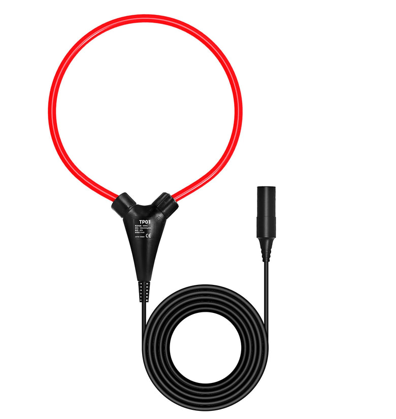 BSIDE TP01 Flexible Coil 6000A for BSIDE O1X O7 O9 AC Measurement High-Quality Silicone 50Hz 60Hz Includes Multimeter Interface EVA Storage Bag