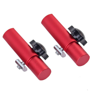 2 Pack T-Track Hold Down Clamp 19mm/20mm Desktop Dog Hole Aluminum Fence Bracket Woodworking Workbench DIY Right Angle Assistance Connecting Table Peg