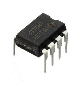 20 Pcs LM358P LM358N LM358 DIP-8 Chip IC Dual Operational Amplifier