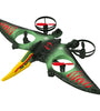 HW Wing Dragon 2.4GHz 4CH 310mm Wingspan 6-Axis Gyro One Key Aerobatics Mini EPP RC Airplane RTF for Beginner