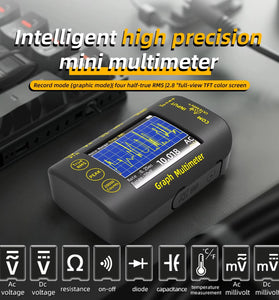 BSIDE S450 Intelligent Digital Multimeter 20000 Counts Voltage Real-Time Waveform Recording Temperature Test Lithium Battery Voltmeter