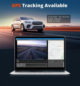 HD 4K Front Rear Dual Lens Car Dash Cam Wifi Driving Recorder ADAS GPS Track Car DVR