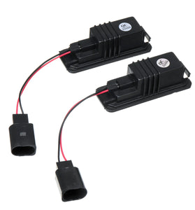 2PCS 18 LED License Number Plate Car Lights For VW Golf MK4 MK5 MK6 Passat Lupo Polo 9N