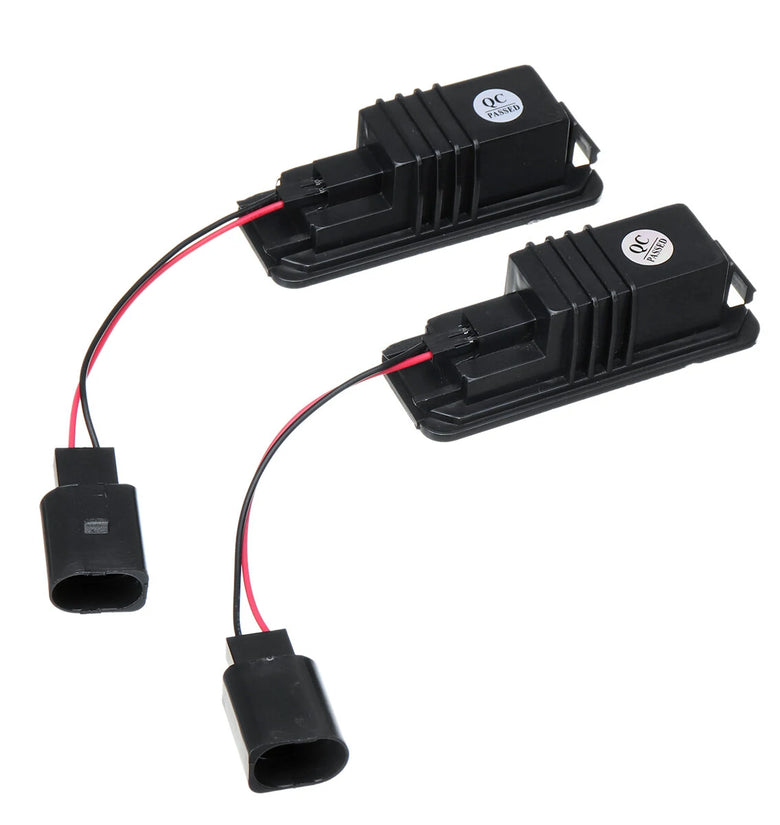2PCS 18 LED License Number Plate Car Lights For VW Golf MK4 MK5 MK6 Passat Lupo Polo 9N