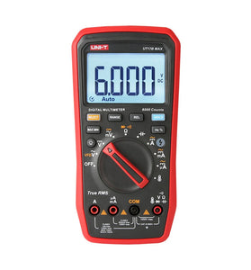 UNI-T UT17B MAX True RMS Digital Multimeters Voltmeter Auto Range Ammeter Frequency Capacitance Tester VFD