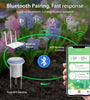 NEO Wireless WIFi Soil Sensor Support Soil Moisture Temperature Smart Home Solar Soil Sensor for Garden Flower Plant