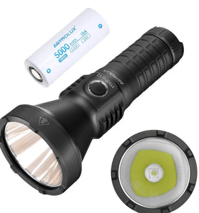 Astrolux FT03 Pro V2 SFT90X LED 6100LM 1411M High Lumen Thrower Flashlight USB-C Rechargeable Power by 26650 Battery Powerful LED Torch Upgraded High Performance Stepless Dimming LED Strong Search Light