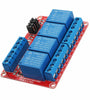 DC12V 4 Channel Level Trigger Optocoupler Relay Module Power Supply Module