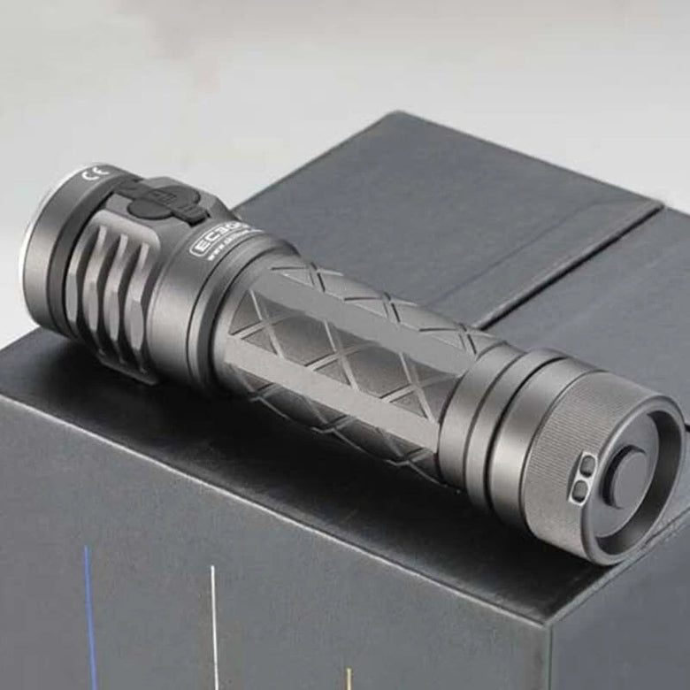 SKILHUNT EC300 SST20 2600 Lumens 21700 Rechargeable LED Flashlight With Multi-color RGBW Light For Outdoor Activitives