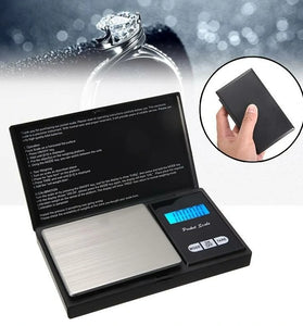 1PCS Jewelry Mini Stainless Steel Electronic Scale Digital Pocket Scale Gold Gram Balance Weight Scale Portable Pocket Scale