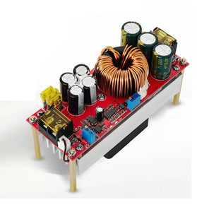 1500W DC-DC Boost Module 12-48V to 24-72V 30A Adjustable Constant Voltage and Current Electric Vehicle Power Module Board