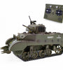 COOLBANK M5A1 1/16 2.4G RC Tank Smoke Sound Recoil Shooting Simulated Vehicles Models RTR Toys