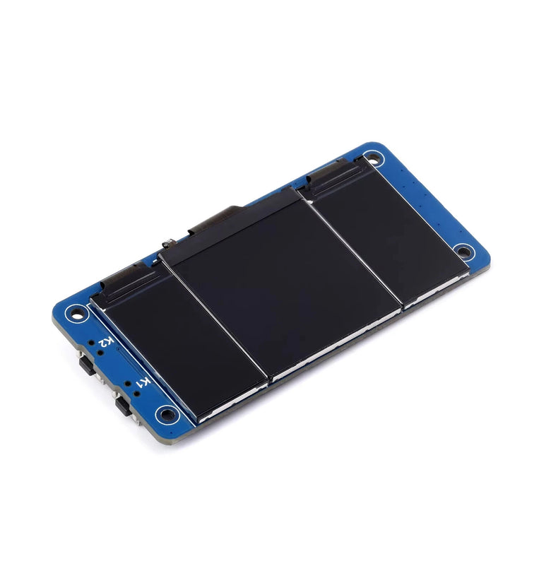 Triple LCD HAT for Raspberry Pi 1.3 inch IPS Main Screen Dual 0.96 inch Secondary Screens SPI Interface Wide Viewing Angle 65K Color Display