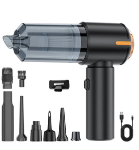 Suitu ST-6642Pro Cordless Handheld Vacuum Cleaner 12000Pa Suction 75000RPM Brushless Motor 2-in-1 Portable Air Blower & Duster Rechargeable