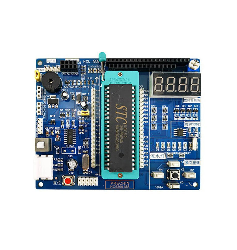HC6800-MS 51 Microcontroller Small System Board Learning Module STC89C52 Development Board