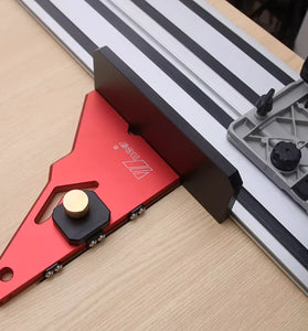 Wnew Table Saw Jig Square Precision Crosscut Sled Tool Push Board 90 Right Angle Corrector Precise Cutting and Workpiece Stability