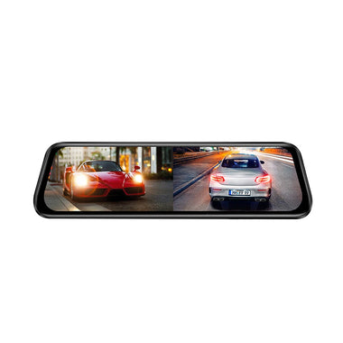 AZDOME AR09 Dual Camera Dash Cam 2K Front 1080P Rear 10inch IPS Touch Screen Night Vision WiFi Parking Monitor Rearview Mirror Dash Cam DVR