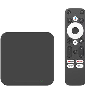 RockTek GT1 UHD TV Box Google Certified 2GB+32GB Realtek1325 A55 Edge AI Support Dolby Atmos 2T2R Wifi5 BT5.2 Android Box Set Top Box