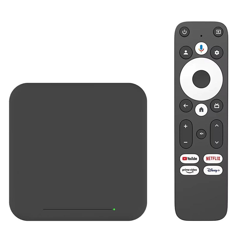 RockTek GT1 UHD TV Box Google Certified 2GB+32GB Realtek1325 A55 Edge AI Support Dolby Atmos 2T2R Wifi5 BT5.2 Android Box Set Top Box