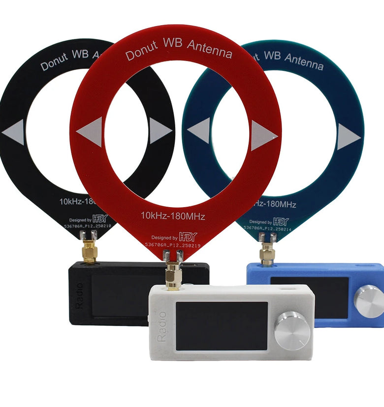 SI4732 0.5-108mhz Portable Radio 1.9inch IPS Screen Mini Pocket Radio with 2pcs Antenna FM/AM Radio All Band Radio Receiver