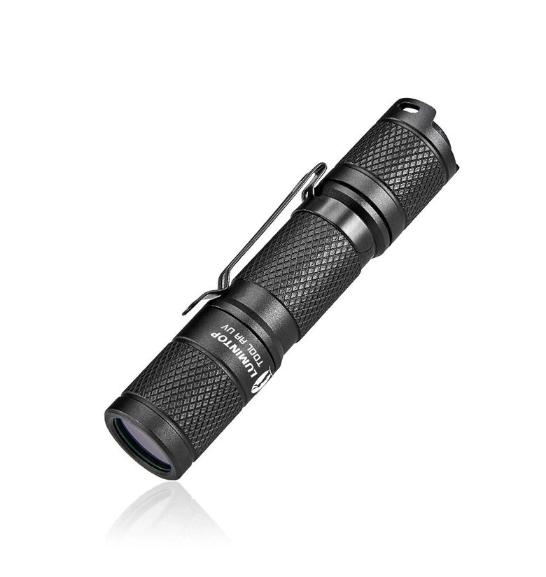 LUMINTOP Tool AA 2.0 365nm UV Flashlight with 14500 Battery Purple Light Mini Portable Torch Medical Test Light