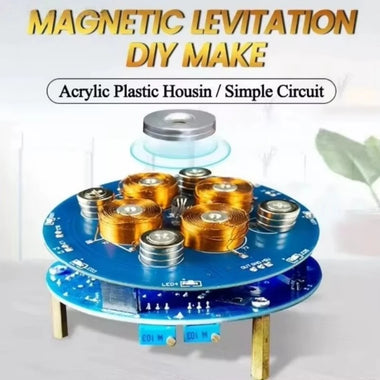 TJ-56-254 DIY Magnetic Levitation Kit DC12V 2A PCB Soldering 50G/150G DIY Electronic Kit for Scientific Experiment