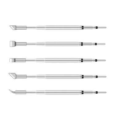 SEQURE 1 Pair Tweezer Tip for SQ HT140 Hot Tweezers 3.0FS & 4.0FS & 5.0FS Flat Shovel Tips