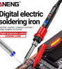 ANENG SL106 Electric Soldering Iron 60W Adjustable Temperature 180-520 Digital Display Ceramic Heating Core 110V/220V