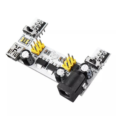 10Pcs MB102 2 Channel 3.3V 5V Breadboard Power Supply Module White Breadboard Dedicated Power Module MB-102 Solderless Bread Board