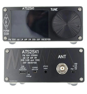 ATS25X1 Full-Band DSP Radio Receiver FM/LW/MW/SSB Receiver Si4732 Chip Portable FM Radio 2.4inch Touch Screen Built in Battery with Antenna