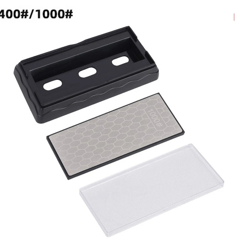 Sharpening Stone Honing Guide Tool chisel for Woodworking Flattening Stone for Chisel Sharpening and Plane Restoration