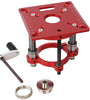 Precision Router Lift Kit with Router Table Insert Plate Max Lifting 70mm Woodworking Engraving DIY Tools for 64-66mm Diameter Motors