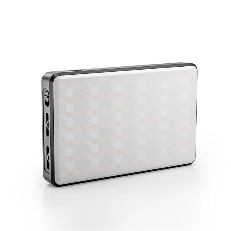 ST-120 RGB LED Video Light Full Color Output Camera Lamp Dimmable 2500K-9000K Bi-Color Panel Light for Vlog Youtube Photography