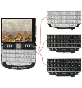 LILYGO T-Deck ESP32-S3 LoRa 2.8 inch LCD Development Board LoRaWAN Long Range 433MHz 868MHz 915MHz with WiFi bluetooth Module Board