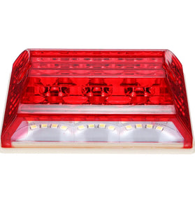LED Side Marker Lights Indicator Lamps 24V 6500K White 2PCS for Truck Van Pickup Trailer