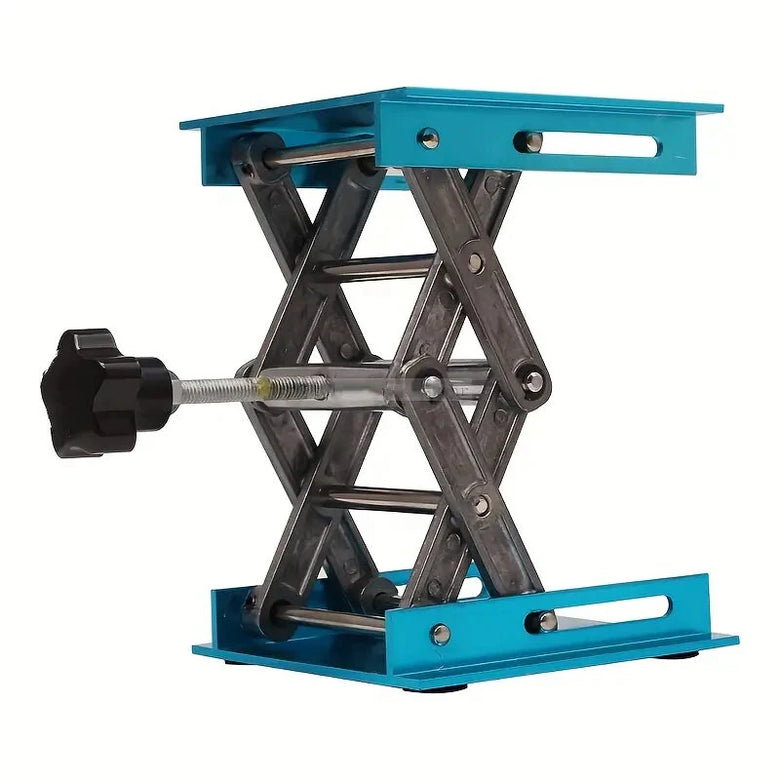 100x100mm Aluminum Alloy Lab Jack Stand Table Lift Laboratory Support Jack Platform Lab Lift Stand Table Lab Stand Lifter